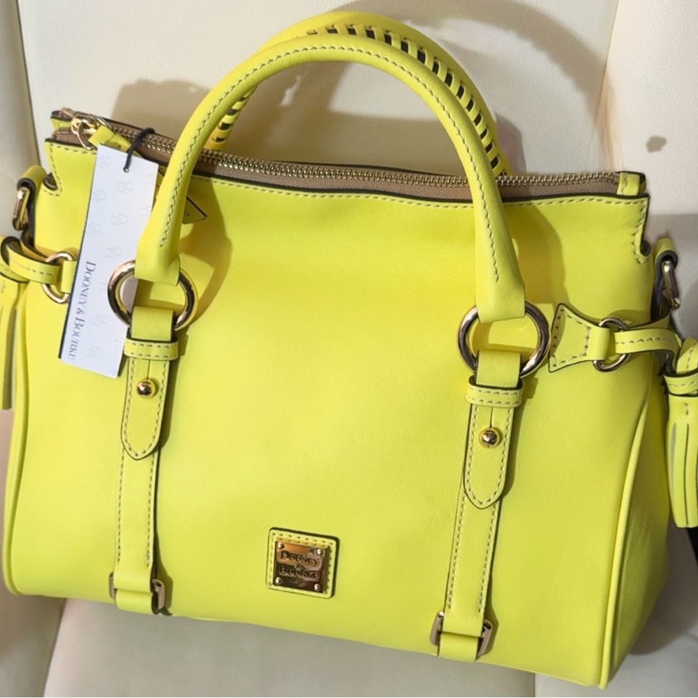 Dooney & Bourke Citron Colored Satchel